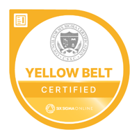 Six Sigma Yellow Belt Certified
